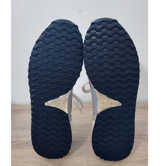 Adidas ZX 700 IM S79191 Men's 7.5 Trainer Shoes Gray Red Mesh Athletic Sneakers - Picture 8 of 9